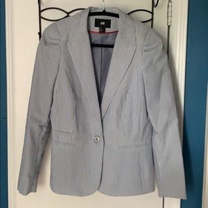 H&M NWOT seersucker blazer